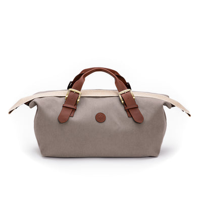 Mick Cement | Travel Bags UK | La Portegna UK | Handmade Leather Goods | Vegetable Tanned Leather