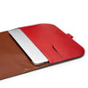 Computer Mat Red | Sunglasses Cases UK | La Portegna UK | Handmade Leather Goods | Vegetable Tanned Leather