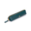 Pencil Case Petrol | Pencil case UK | La Portegna UK | Handmade Leather Goods | Vegetable Tanned Leather