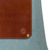 Apron Aqua | UK | La Portegna UK | Handmade Leather Goods | Vegetable Tanned Leather