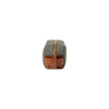 Mini Dopp Kit Olive | Washcases UK | La Portegna UK | Handmade Leather Goods | Vegetable Tanned Leather