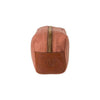 Mini Dopp Kit Terracota | Washcases UK | La Portegna UK | Handmade Leather Goods | Vegetable Tanned Leather