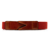 Branson Red | Belts UK | La Portegna UK | Handmade Leather Goods | Vegetable Tanned Leather