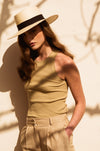 Marbella Panama Hat | UK | La Portegna UK | Handmade Leather Goods | Vegetable Tanned Leather