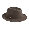 Mendoza Hat Grey | UK | La Portegna UK | Handmade Leather Goods | Vegetable Tanned Leather
