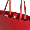 Olivia Tote Red | Shoulder Bags UK | La Portegna UK | Handmade Leather Goods | Vegetable Tanned Leather