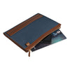 Palma Portfolio Blue | Portfolio Cases UK | La Portegna UK | Handmade Leather Goods | Vegetable Tanned Leather