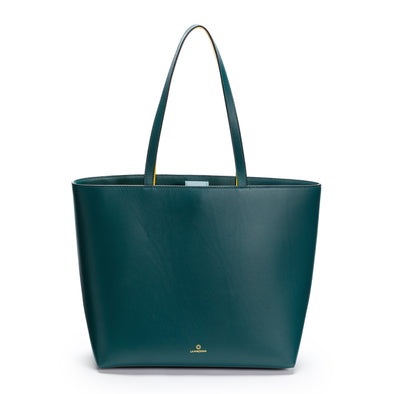 Olivia Tote Petrol | Shoulder Bags UK | La Portegna UK | Handmade Leather Goods | Vegetable Tanned Leather