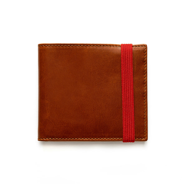 James Brown & Red Stripe | Wallets UK | La Portegna UK | Handmade Leather Goods | Vegetable Tanned Leather