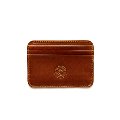 Humphrey Double Sol & Yellow | Wallets UK | La Portegna UK | Handmade Leather Goods | Vegetable Tanned Leather