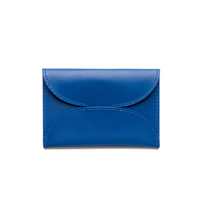 Evita Blue | Wallets UK | La Portegna UK | Handmade Leather Goods | Vegetable Tanned Leather