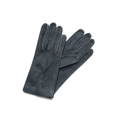 Exotic Blue | Gloves UK | La Portegna UK | Handmade Leather Goods | Vegetable Tanned Leather