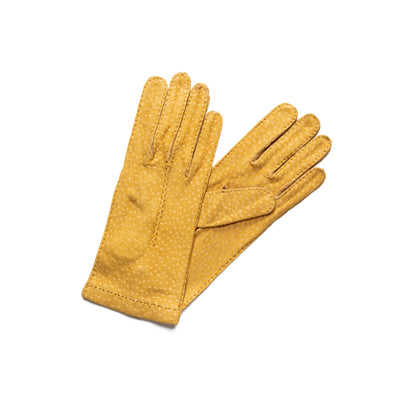 Exotic Mustard | Gloves UK | La Portegna UK | Handmade Leather Goods | Vegetable Tanned Leather