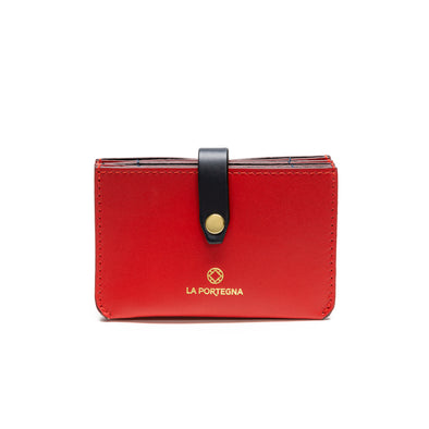 Eleonora Red | UK | La Portegna UK | Handmade Leather Goods | Vegetable Tanned Leather