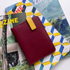 Willy Cherry & Yellow | Wallets UK | La Portegna UK | Handmade Leather Goods | Vegetable Tanned Leather