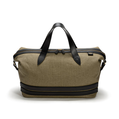 Palma Weekender Green | Travel Bags UK | La Portegna UK | Handmade Leather Goods | Vegetable Tanned Leather