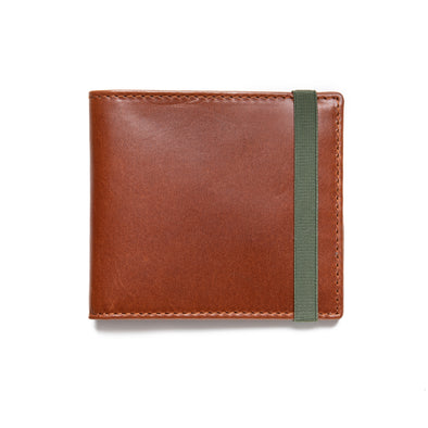 James Caoba & Green Stripe | Wallets UK | La Portegna UK | Handmade Leather Goods | Vegetable Tanned Leather