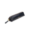 Pencil Case Navy | Pencil case UK | La Portegna UK | Handmade Leather Goods | Vegetable Tanned Leather