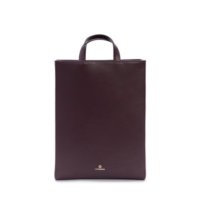 Beatriz Burgundy | Shoulder Bags UK | La Portegna UK | Handmade Leather Goods | Vegetable Tanned Leather