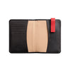 Willy Black & Red | Wallets UK | La Portegna UK | Handmade Leather Goods | Vegetable Tanned Leather