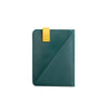 Willy Petrol & Yellow | Wallets UK | La Portegna UK | Handmade Leather Goods | Vegetable Tanned Leather