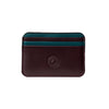 Humphrey Bicolor Burgundy | Wallets UK | La Portegna UK | Handmade Leather Goods | Vegetable Tanned Leather