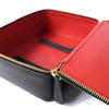 Washcase Black | Washcases UK | La Portegna UK | Handmade Leather Goods | Vegetable Tanned Leather