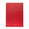 Document Holder Red | UK | La Portegna UK | Handmade Leather Goods | Vegetable Tanned Leather