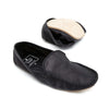 Rodrigo Leather Black | Slippers UK | La Portegna UK | Handmade Leather Goods | Vegetable Tanned Leather